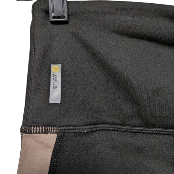 ZELLA Colorblock High Waist Mesh Inset Leggings M - Picture 6 of 7